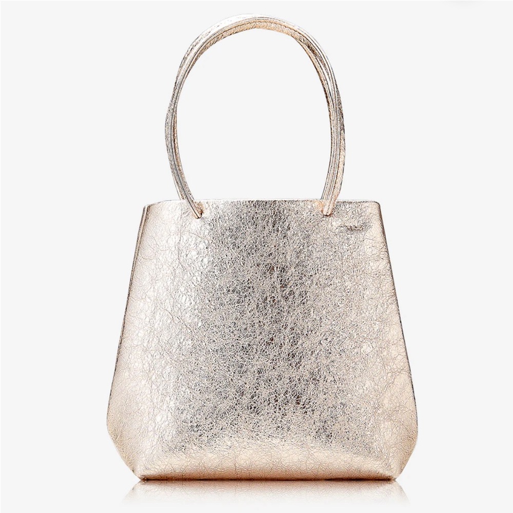 NWT adorable GiGi Sydney mini Shopper in rose gold. Comes w/detachable crossbody